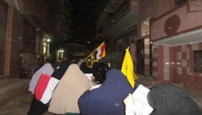 فعاليات متنوعة ضد الانقلاب لحرائر أبوكبير بالشرقية