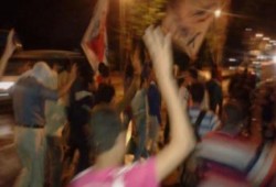 ثوار كفر الدوار يتحدون المطر وينتفضون رفضًا لانتهاكات داخلية الانقلاب