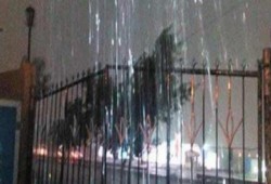 مصرع طالب ثانوى صعقًا بالكهرباء بسبب سقوط الأمطار بطنطا