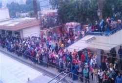 الأمطار توقف حركة الخط الأول للمترو وتمنع وصوله لمحطات حلوان