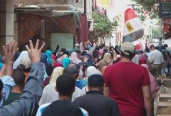 مسيرة حاشدة لثوار المعادي ضمن فعاليات جمعة "انقذوا مصر"