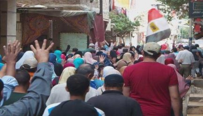 مسيرة حاشدة لثوار المعادي ضمن فعاليات جمعة "انقذوا مصر"