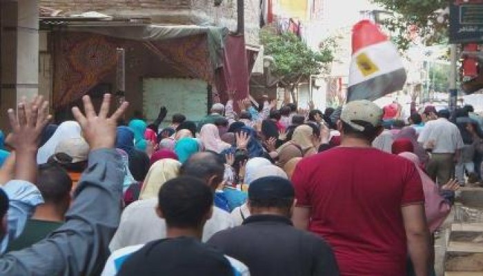 مسيرة حاشدة لثوار المعادي ضمن فعاليات جمعة "انقذوا مصر"