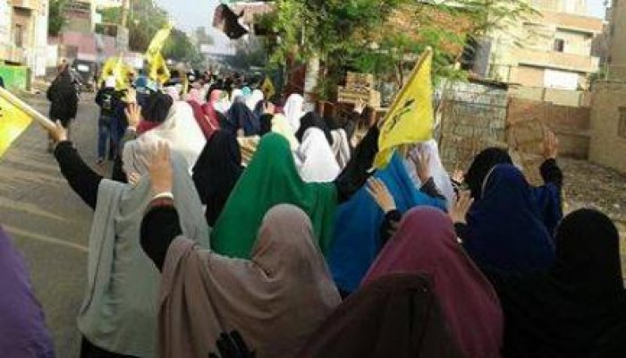 ثوار ابوحماد  ينتفضون في مسيرة حاشدة ضمن فعاليات "انقذوا مصر"