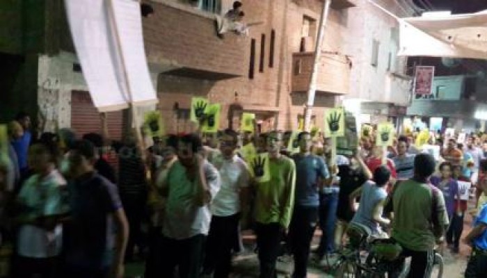 موجة ثورية في العريش ضد الانقلاب وارتفاع الأسعار