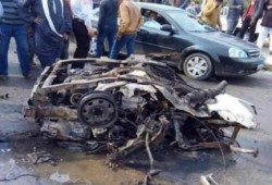 مصرع 3 أشخاص في انفجار سيارة بمدينة "أبو كبير"