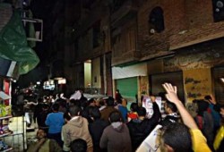 مسيرة ليلية لثوار منيا القمح ضد حكم العسكر