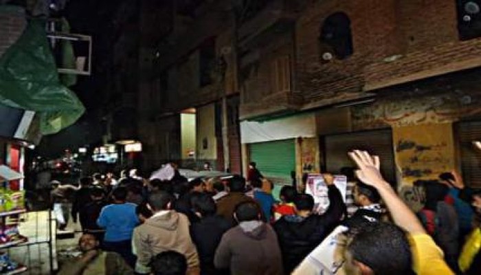 مسيرة ليلية لثوار منيا القمح ضد حكم العسكر