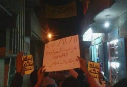 مسيرة مناهضة للانقلاب العسكري بعرب الصوالحة بالقليوبية