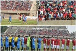 جماهير الأهلي تهتف.."بالروح..بالدم نفديكِ يا فلسطين"