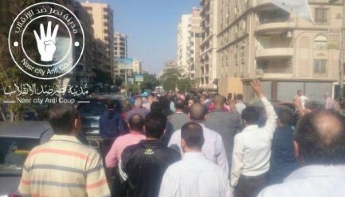 ثوار حلون ومدينة نصر والقاهرة الجديدة ينتفضون بمسيرات تطالب برحيل العسكر