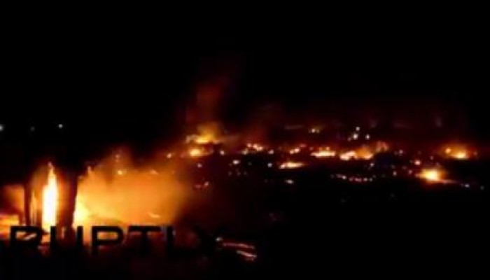 فرنسا : النيران تلتهم مخيما يقطنه 6000 لاجئ أغلبه سوريين إثر هجمات باريس