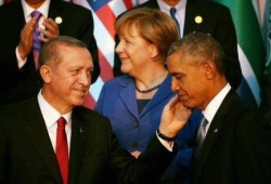 صورتان وتعليق : صور تجمع الرئيس التركي أردوغان مع الرئيس الأمريكي أوباما