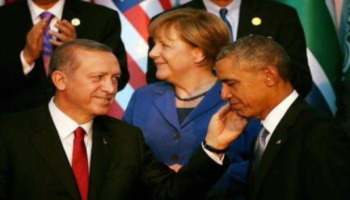صورتان وتعليق : صور تجمع الرئيس التركي أردوغان مع الرئيس الأمريكي أوباما
