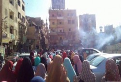 فاعليه حاشده لطلاب ضد الانقلاب جامعه بني سويف في ذكري يوم الطالب العالمي