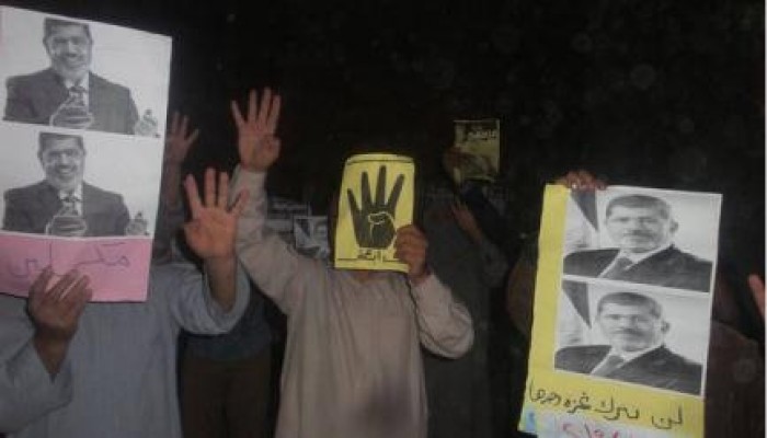 وقفة ليلة لأحرار أجا بالدقهلية تنديدا بالانقلاب العسكري