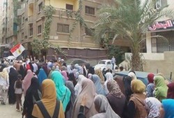 "الثورة تجمعنا": مسيرة حاشدة مناهضة للانقلاب بالمعادي