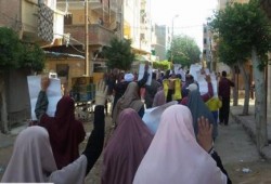 "الثوره تجمعنا" شعار ثوار الإسكندريه اليوم تنديدا بجرائم العسكر وتضامنا مع إنتفاضه فلسطين
