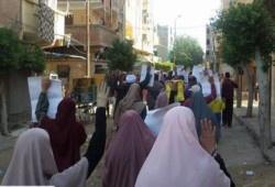 "الثوره تجمعنا" شعار ثوار الإسكندريه اليوم تنديدا بجرائم العسكر وتضامنا مع إنتفاضه فلسطين