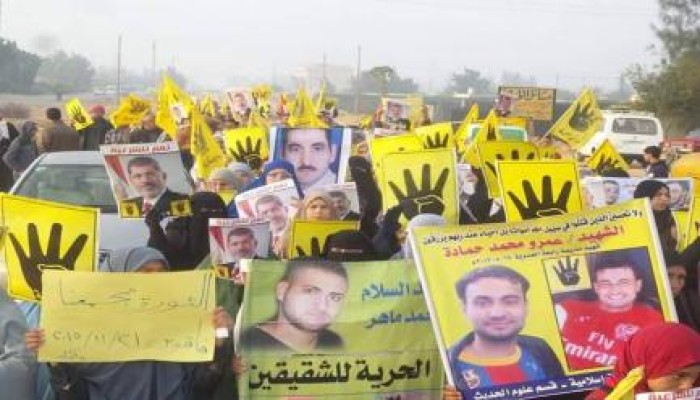 بالصور.. الشرقية: فاعلية حاشدة لثوار فاقوس ضمن فاعليات "الثورة تجمعنا"