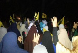 مسيرة ليلية لثوار أبو المطامير بالبحيرة تنديدًا بانتهاكات "برج العرب"