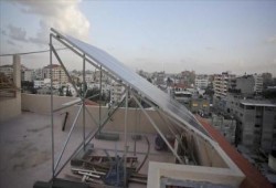 "الشمس" بديل "الكهرياء المقطوعة" في غزة
