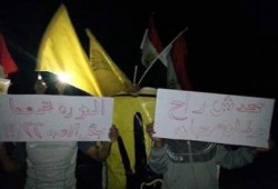 رغم القمع الأمني ثوار بئر العبد بشمال سيناء ينظمون وقفة مناهضة للانقلاب