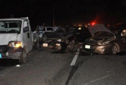 نحس الانقلاب .. مصرع وإصابة 24 في حادث على "صحراوي بني سويف"