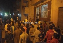 مسيرة ليلية لرافضي الانقلاب بالمنصورية شمال الجيزة