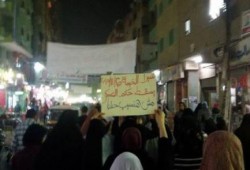 مسيرة ليلية بشبرا الخيمة تهتف: "مش هنسيب حقنا"