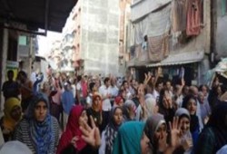 ثوار وسط الاسكندرية ينتفضون في تظاهرة حاشدة تنديدا بفشل الانقلاب المستمر (صور)