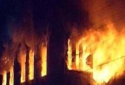 حريق بمبنى التأمين الصحى بالشرقية