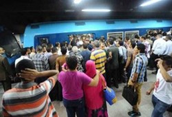 فشل الانقلاب .. توقف حركة المترو بخط "حلوان- المرج"