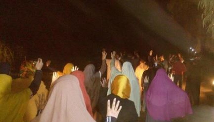 ثوار السنطة ينتفضون بمسيرة ليلية مناهضة لحكم العسكر