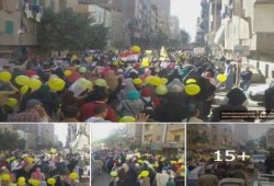 في أولى فاعليات «ثورة حتى النصر».. «الهرم» تنتفض ضد الانقلاب