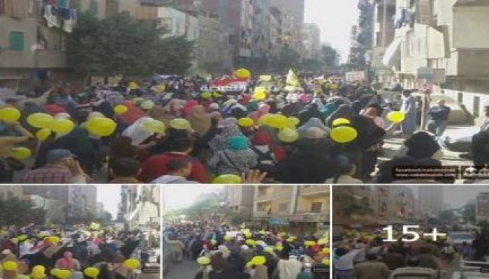 في أولى فاعليات «ثورة حتى النصر».. «الهرم» تنتفض ضد الانقلاب