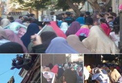 الابراهيمية تنتفض ضد الانقلاب العسكري بمسيرة حاشدة وتفاعل من الأهالي