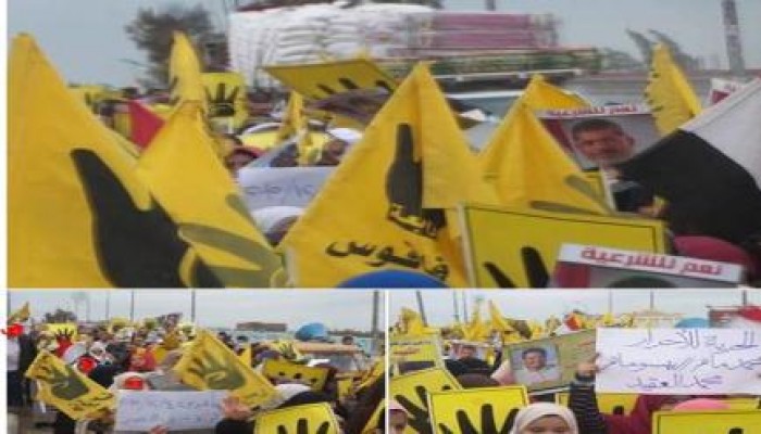 ثوار فاقوس يحتشدون في مستهل أسبوع "ثورة حتى النصر"
