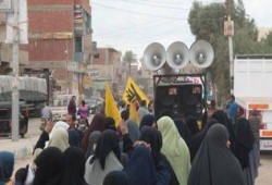 أمن الانقلاب يعتدي على مسيرة بـ"القرين" والثوار يستكملون مسيرتهم