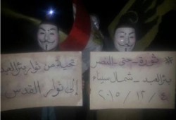 وقفة ليلية مناهضة للانقلاب بـ "بئر العبد" في بداية أسبوع "ثورة حتى النصر"
