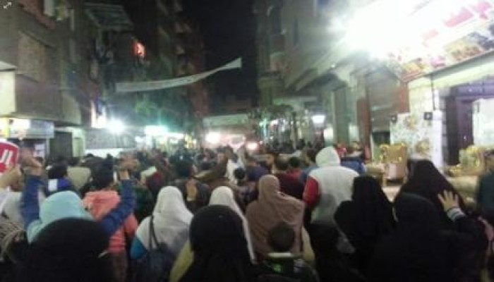 مسيرة ليليه لثوار شبرا ضمن فعاليات "ثورة حتى النصر"