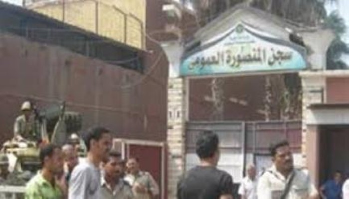 معتقلو سجن المنصورة يضربون عن الزيارات بعد وفاة "محمد عوف"