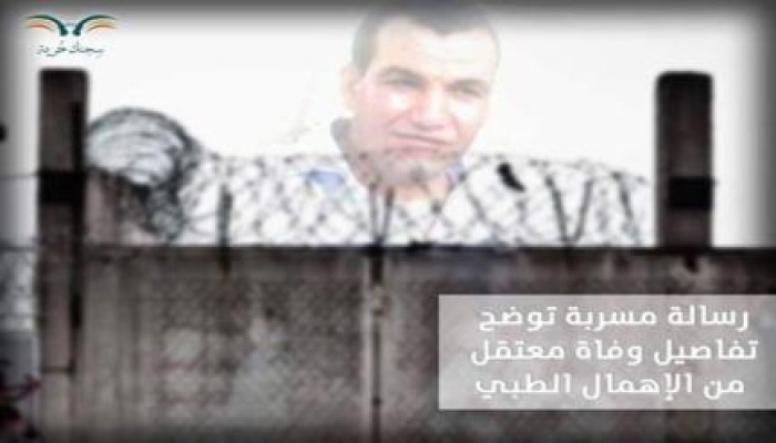 معتقلو  المنصورة العمومي يحملون السلطات الأمنية والقضاء مسؤولية وفاة أحدهم.
