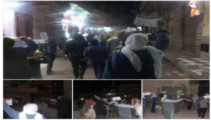 حوش عيسى ترفض جرائم داخلية الانقلاب بالقتل بالإهمال والتعذيب في المعتقلات