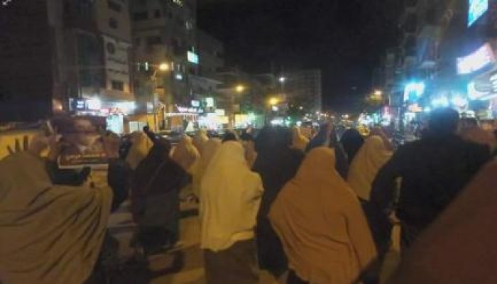 تظاهرات ببنى سويف استكمالا لاسبوع "ثورة حتى النصر" مقاطعين انتخابات الدم