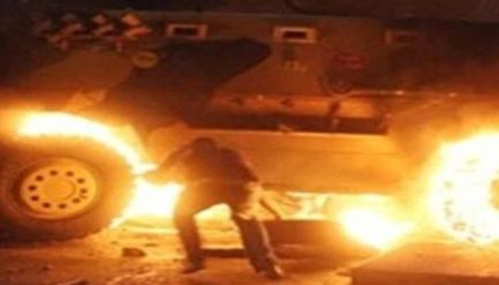 استهداف مدرعة شرطة بالعريش وأنباء عن قتلى ومصابين
