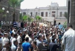 قوات الأمن تفض تظاهرة للمؤقتين بـ"الأوقاف"