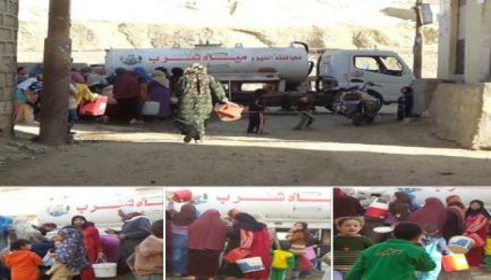 فشل حكومة الانقلاب .. ينذر بموت المواطنين عطشى