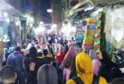 مسيرة ليلية حاشدة ضد حكم العسكر بـ "شبرا الخيمة"