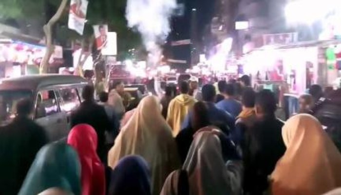 مسيرة ليلية لثوار الورديان بالإسكندرية ضد حكم العسكر